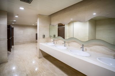 Bathroom with Smart Features