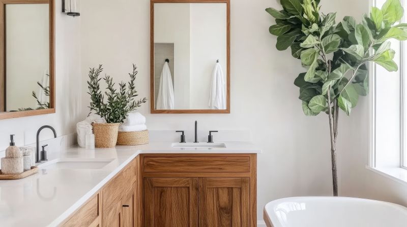 Contemporary Vanity and Storage